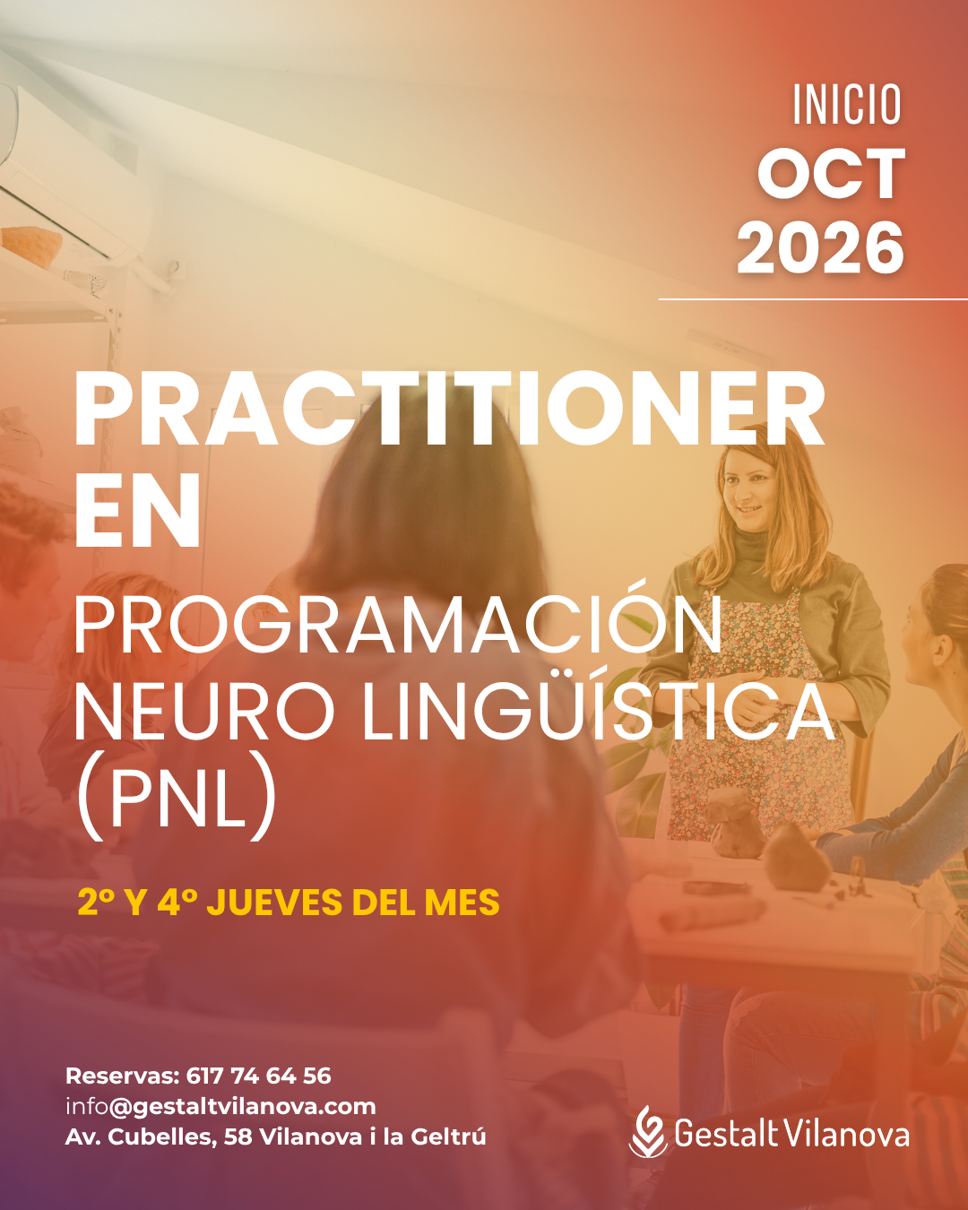 Practitoner en Programación Neurolingüistíca  (PNL)