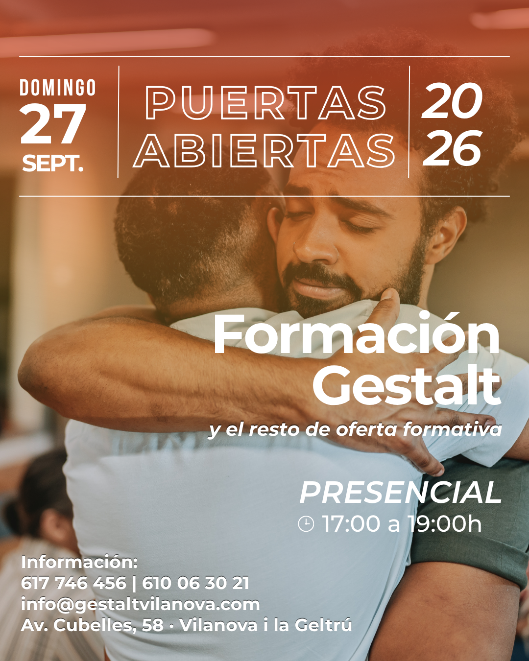 Cartel Puertas Abiertas Vilanova 2026-2027